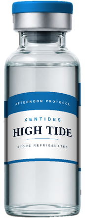 A single XenTides vial — High Tide